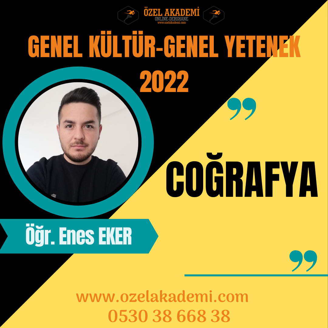 KPSS COĞRAFYA